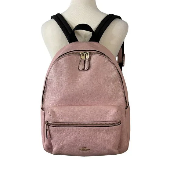 Coach | Bags | Coach New York Charlie Backpack Purse Petal  display picture 3